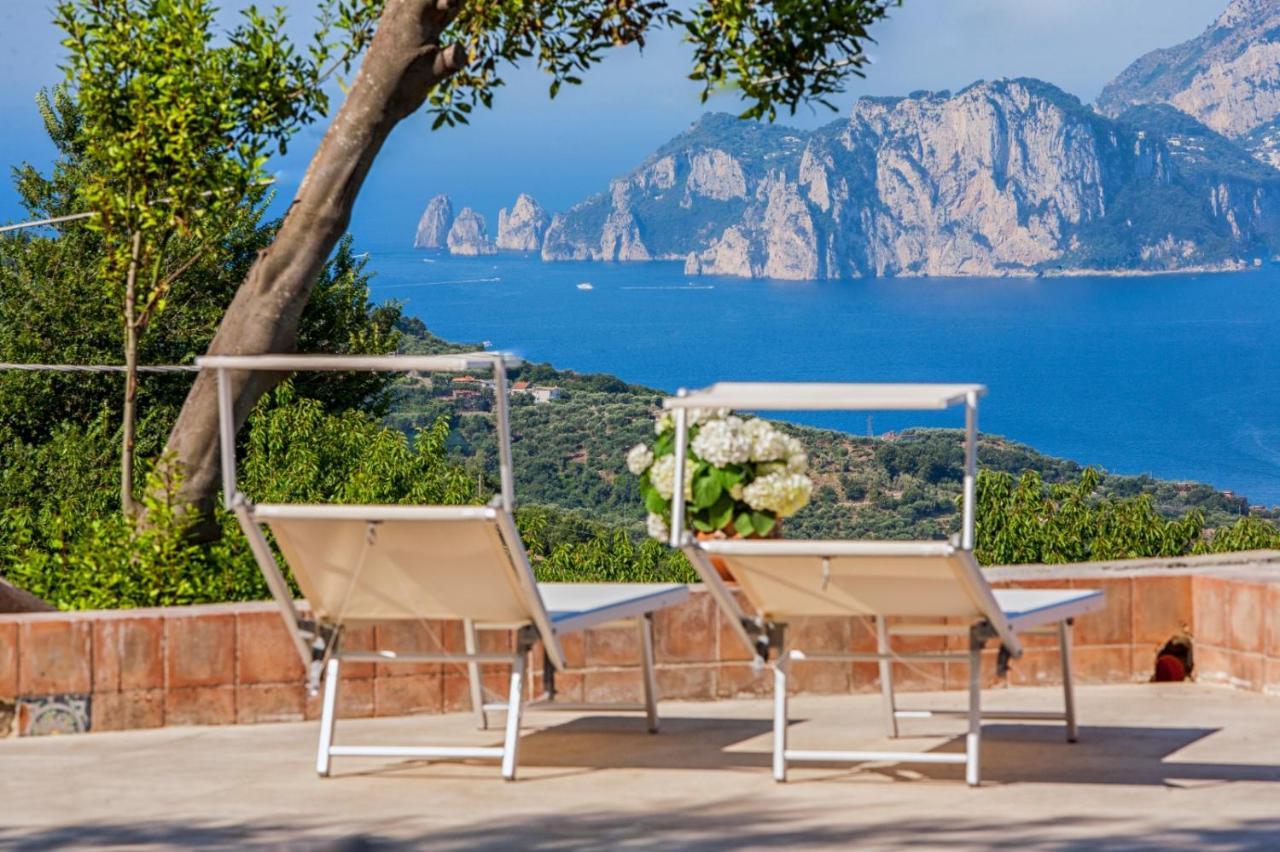 Resort Ferrara Villa Multa Quies Massa Lubrense Dış mekan fotoğraf